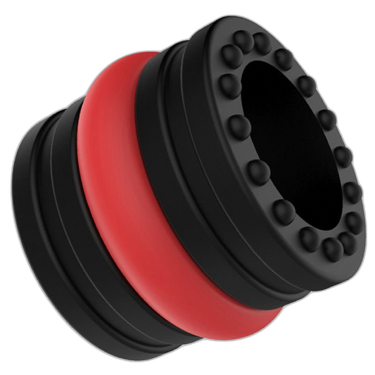 ruff GEAR Silicone Grip Ball Stretcher Black Red