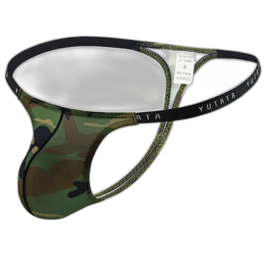 Camo Thin-Band Thong