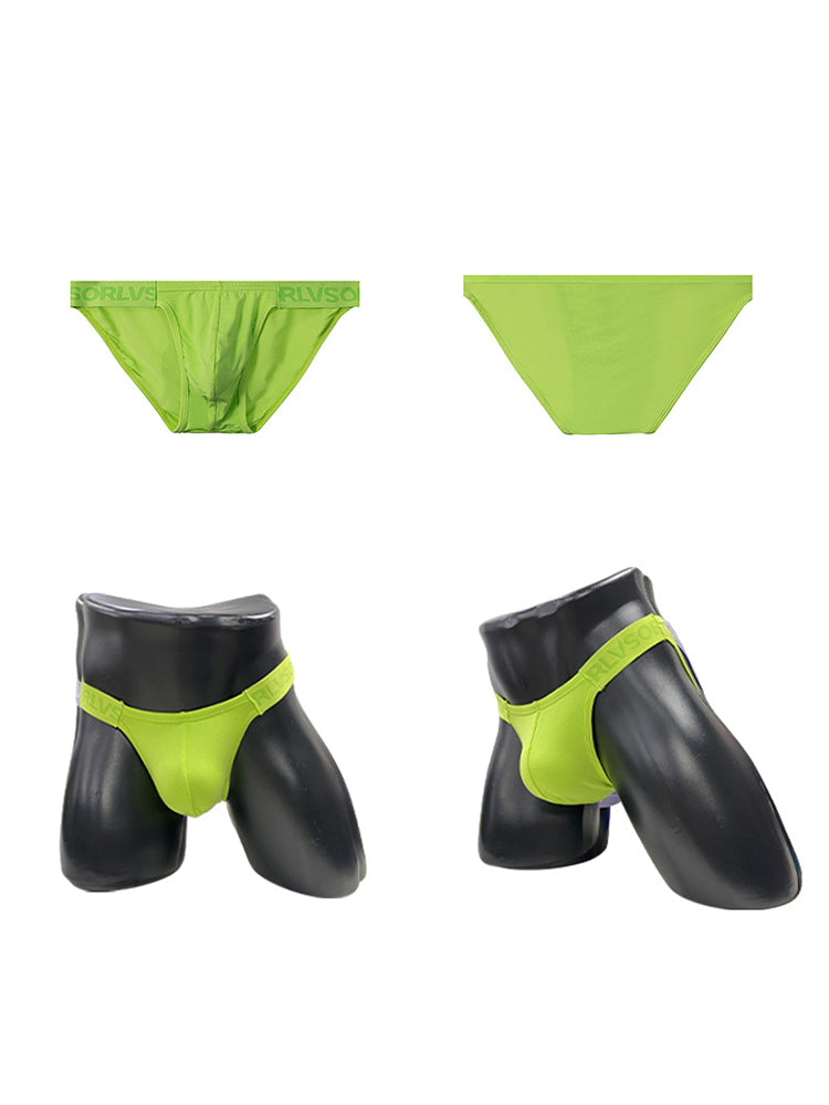 Sexy Breathable Men's Low Waist Sports Briefs