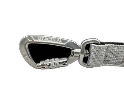 Tactical Carabiner Clip Lead Grey
