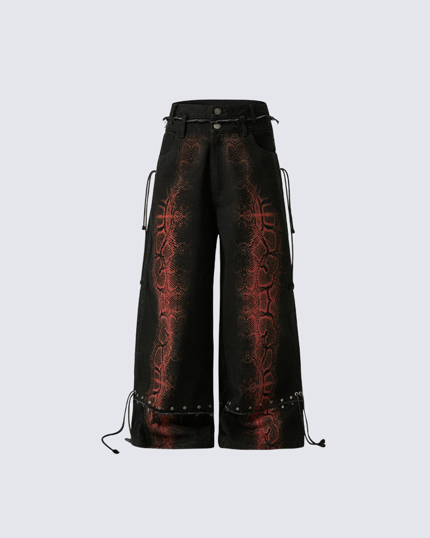 KIIKIO Dark Washed Jeans