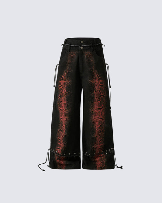 KIIKIO Dark Washed Jeans