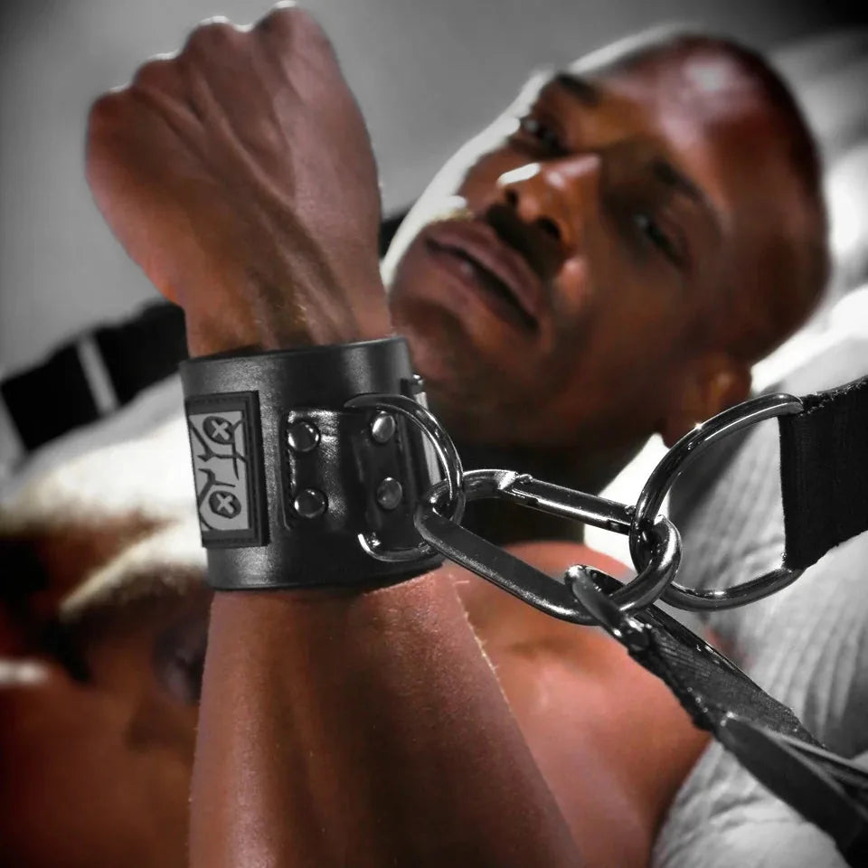 Bedroom Bondage Under-Bed Restraint System with Anchor Points