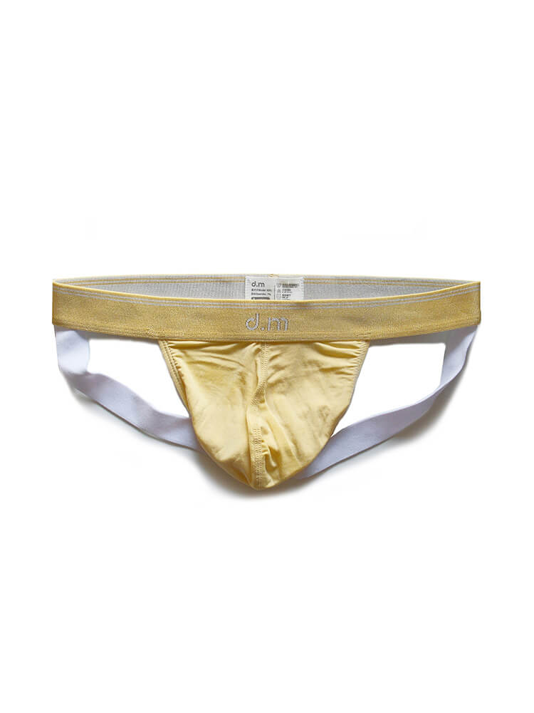 D.M Men's Sexy Low-Rise Stretch Modal Double Thong