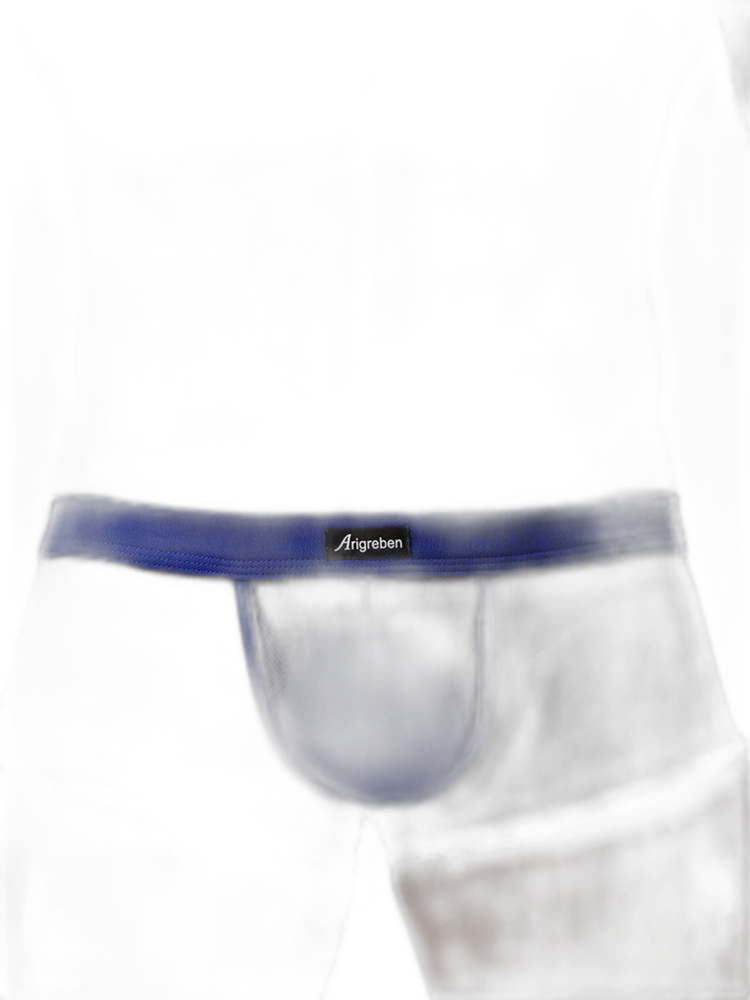 Men's Sexy Transparent Mesh Trunks