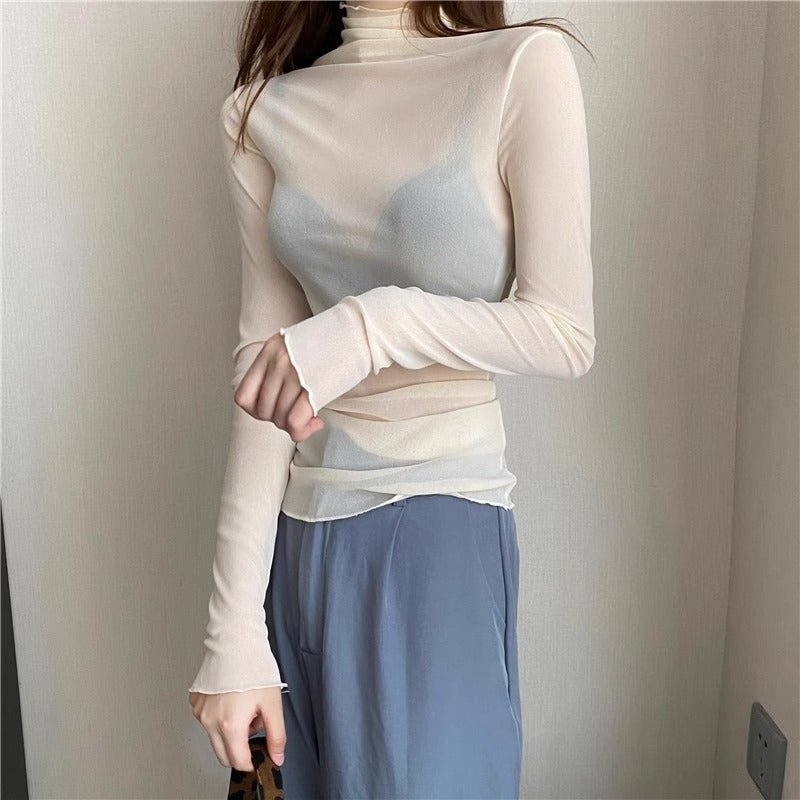 Femboy Lace High-Neck