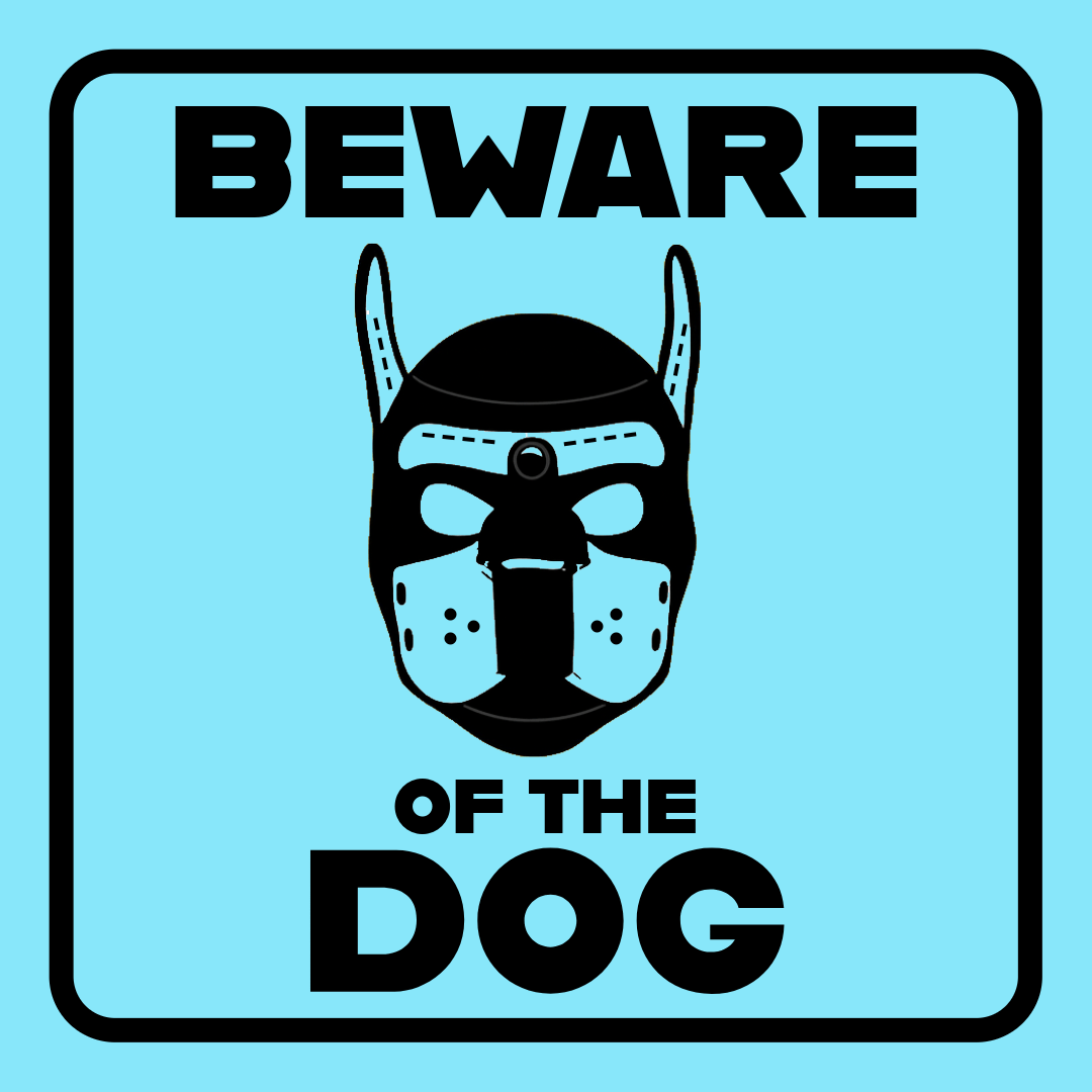 BEWARE OF THE DOG Coasters - The Pup Play Hub
