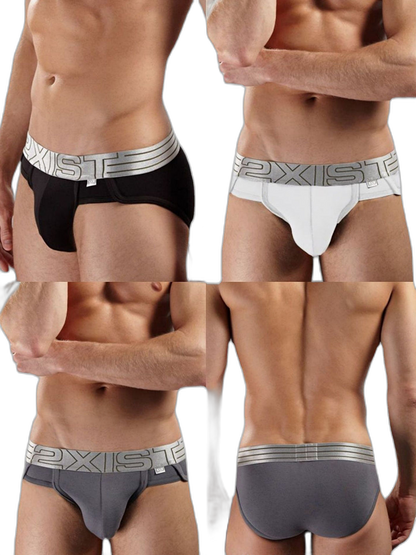 2 Pack Men's Lift No-Show Briefs