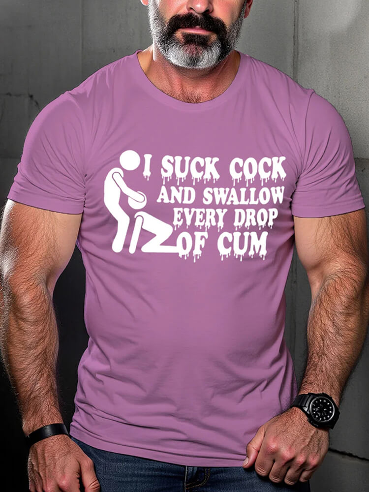 Men's Gay Pride LGBTQ Cock T-shirt