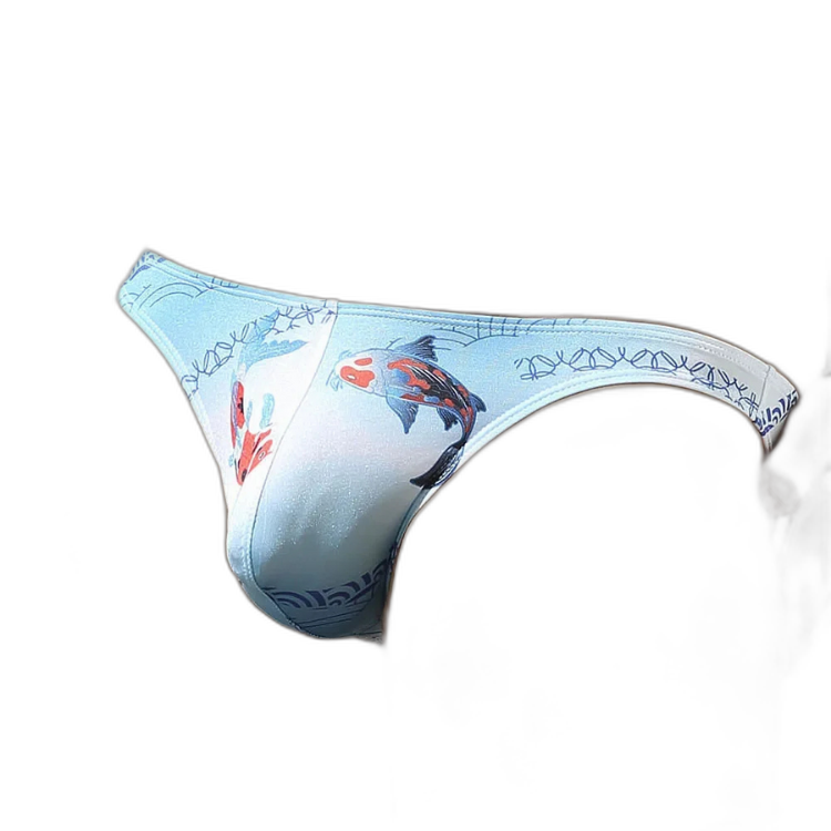 SEOBEAN Ultra Low-Rise Koi Briefs