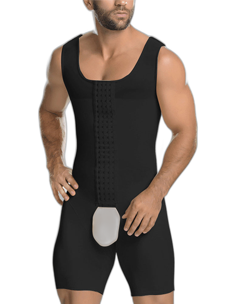Men Shapewear Tummy Control Slimming Bodysuit