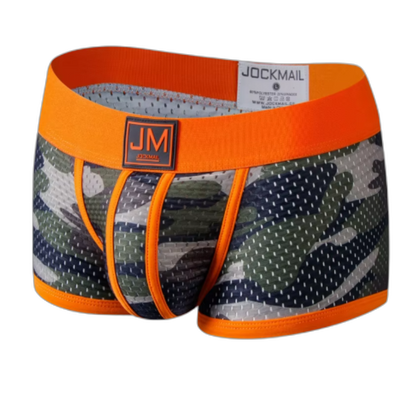 Jockmail Coloured Military Mesh Boxers (6 Pack)