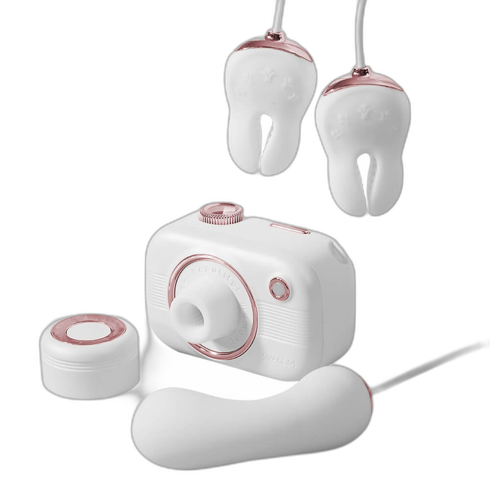 Alberta - 5-in-1 Camera-Style G-Spot Vibrator & Clit Suction Toy