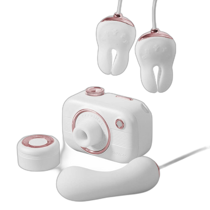Alberta - 5-in-1 Camera-Style G-Spot Vibrator & Clit Suction Toy