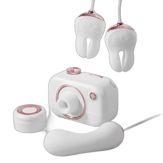 Alberta - 5-in-1 Camera-Style G-Spot Vibrator & Clit Suction Toy