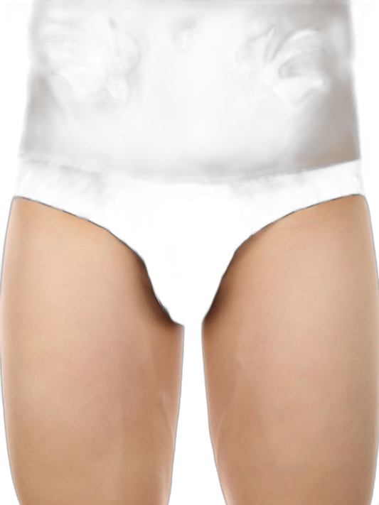3 Pack Men's Sexy Striped Sheer Mesh Bikini