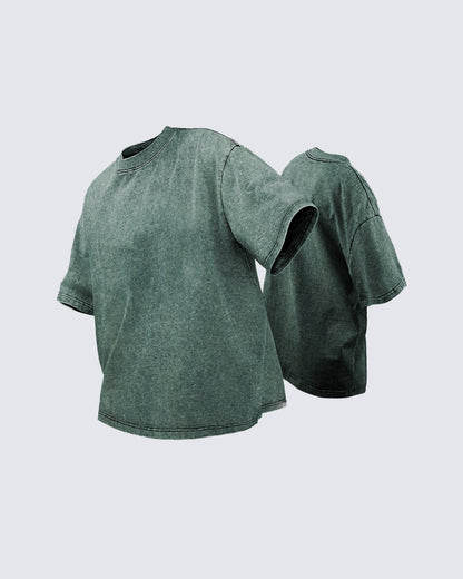 Distressed Short Sleeve T-shirt