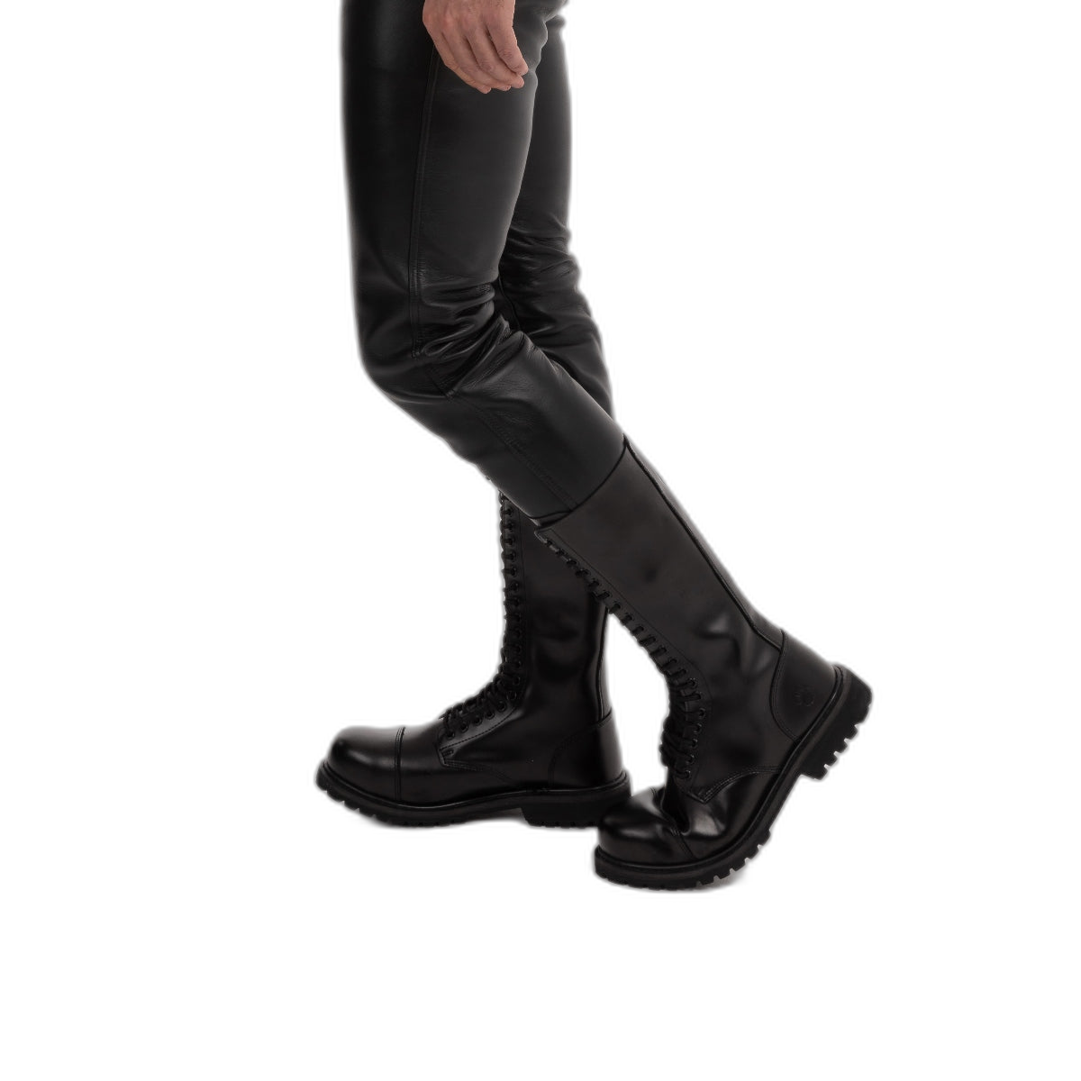 Prowler RED Leather 20 Hole Boots UK Sizes