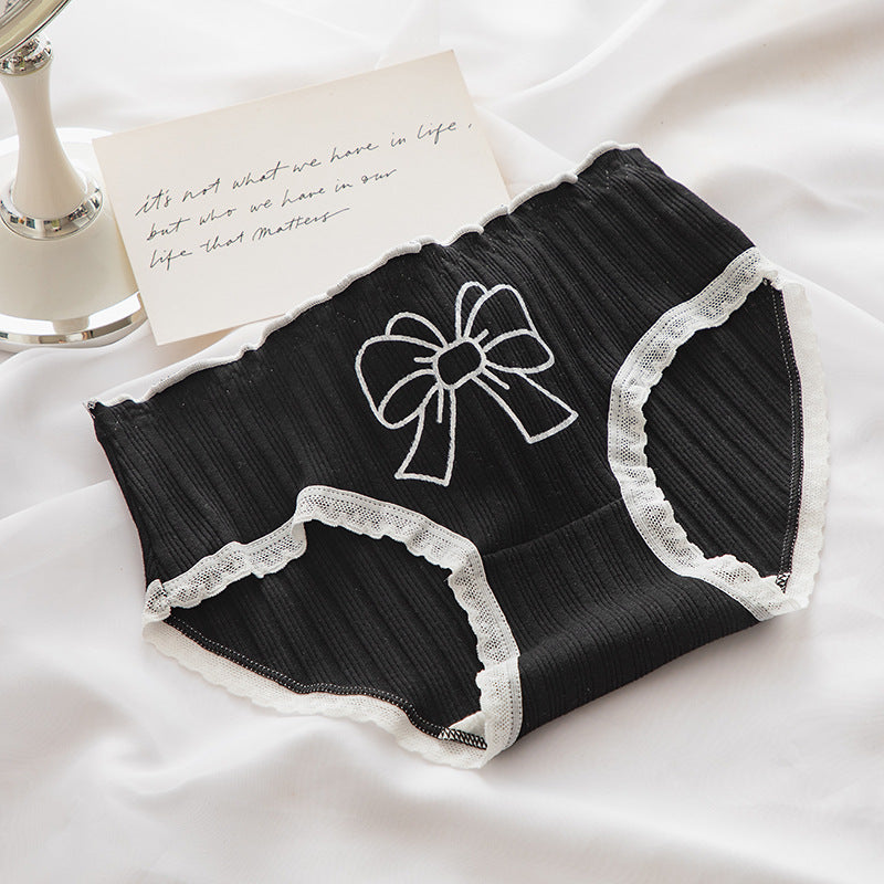 Lolita Bow Print Panties