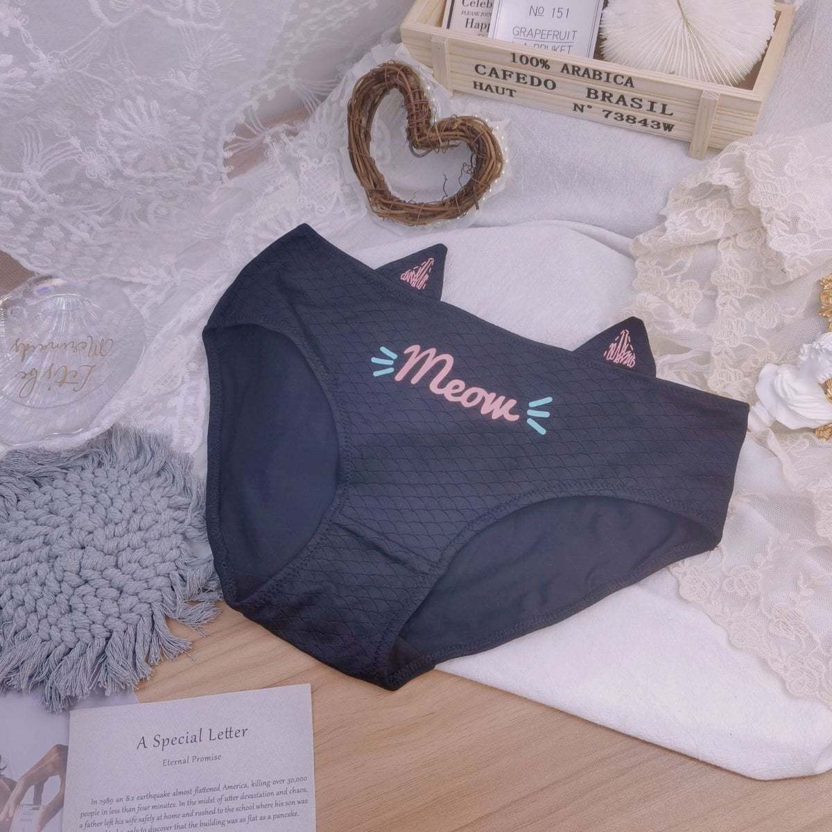 Cat Pouch Femboy Panties