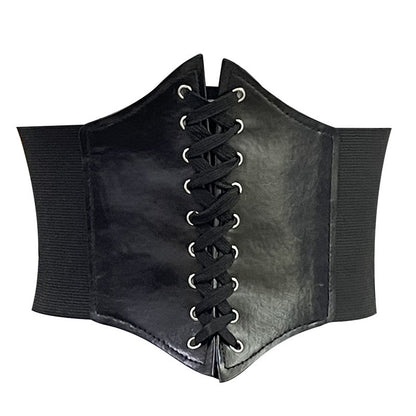 Elastic Cinch Waist Belt