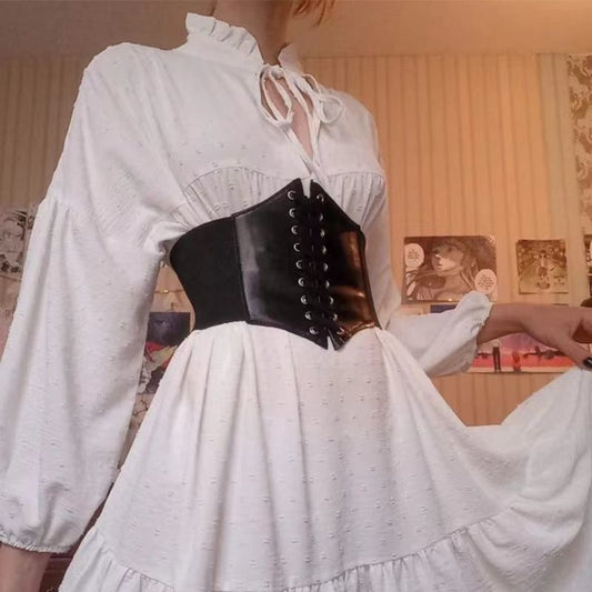 Elastic Cinch Waist Belt