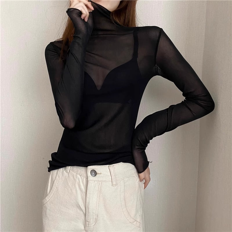 Femboy Lace High-Neck