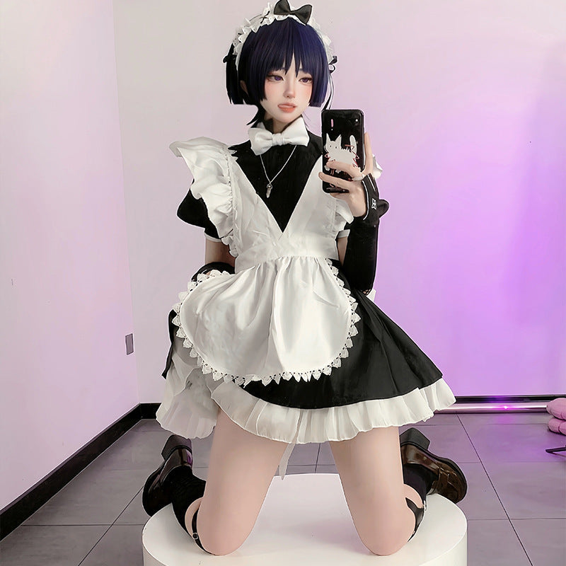Purple Maid Cosplay Costume