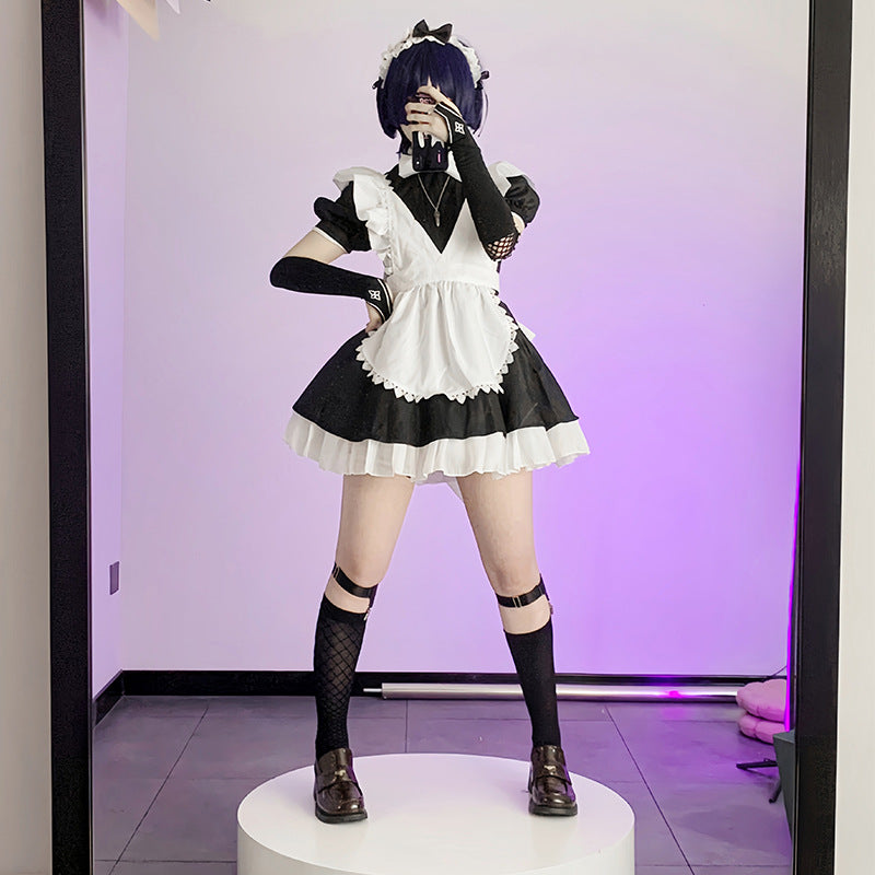 Purple Maid Cosplay Costume