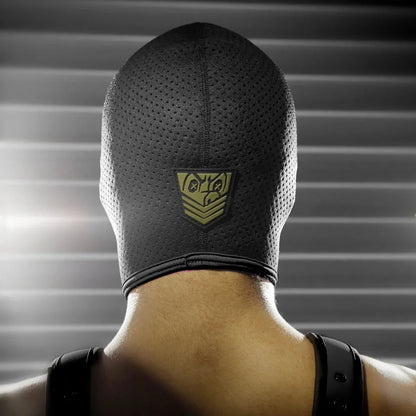 Black Ops Perforated Bondage Hood