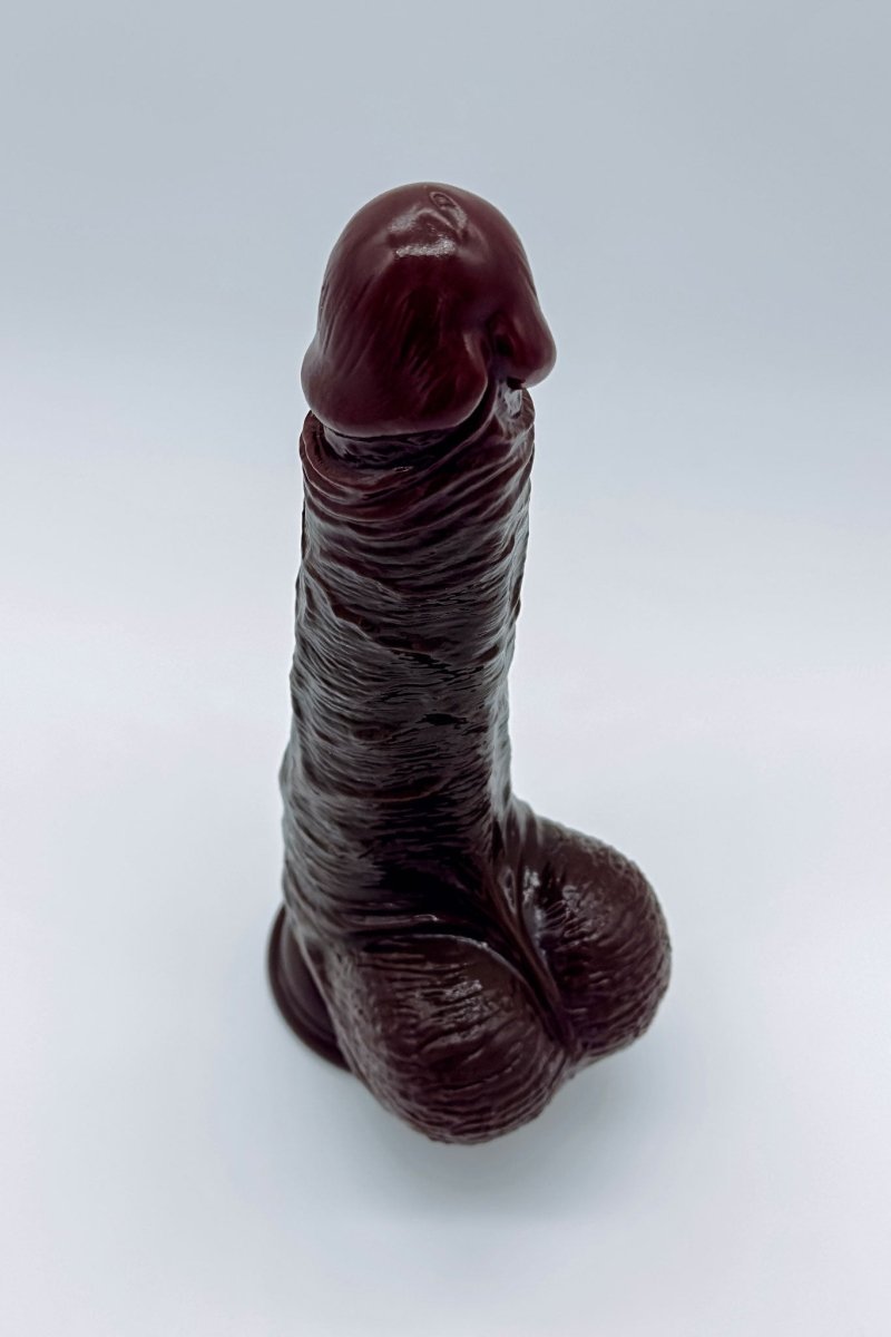 Black Realistic Dildo - The Pup Play Hub