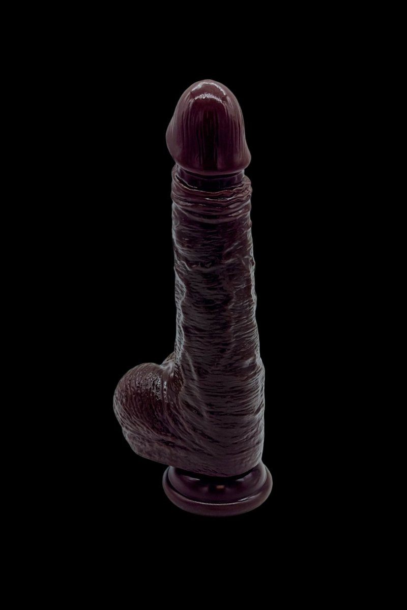 Black Realistic Dildo - The Pup Play Hub