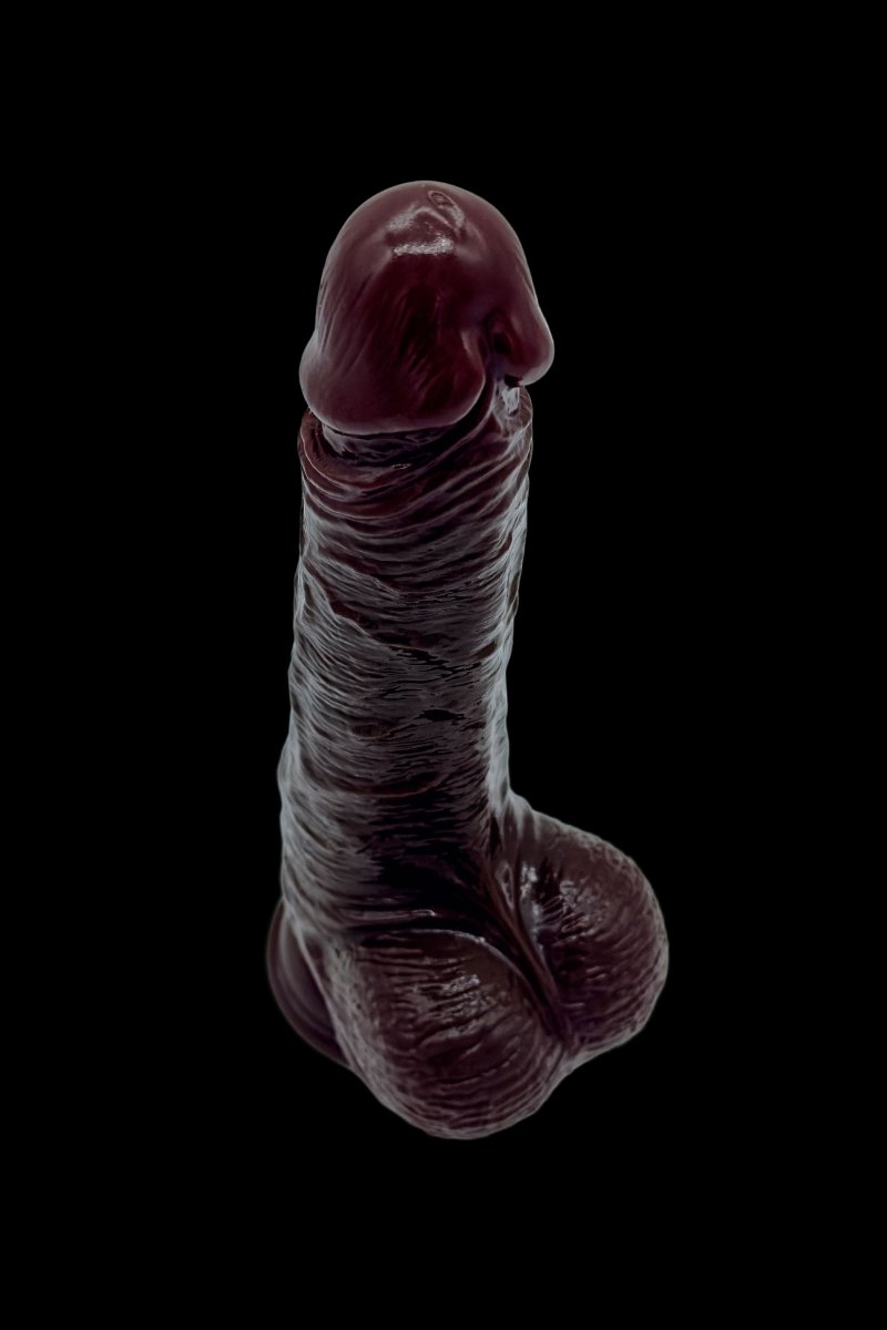 Black Realistic Dildo - The Pup Play Hub