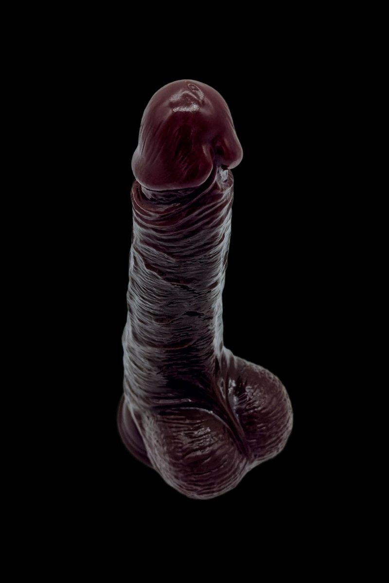 Black Realistic Dildo - The Pup Play Hub