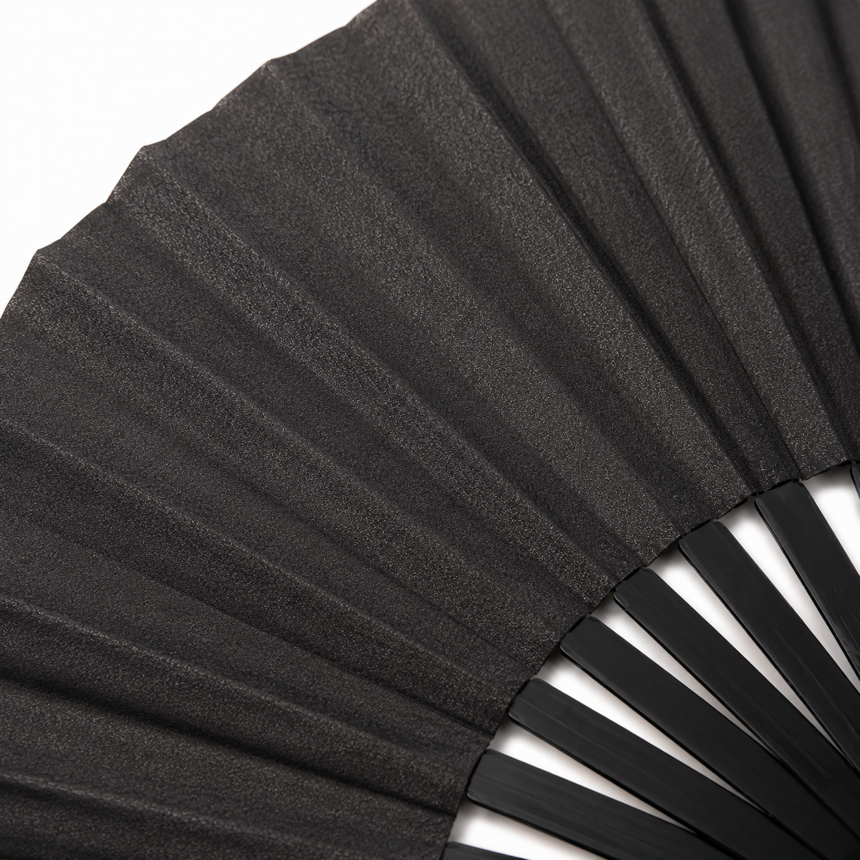 Black Shimmer Metallic XL Festival Fan