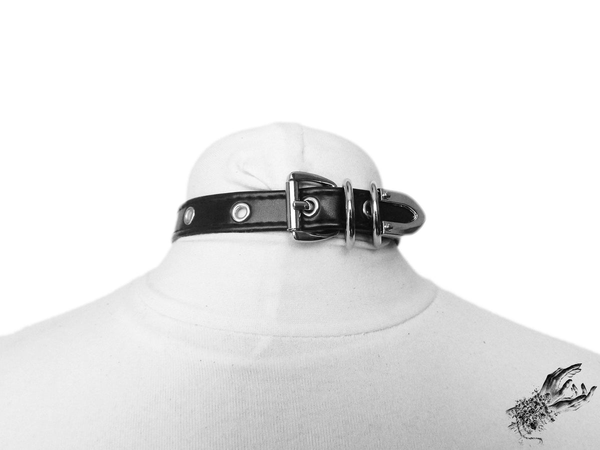Black Ribbon Cat Choker