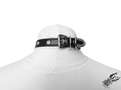 Black Ribbon Cat Choker