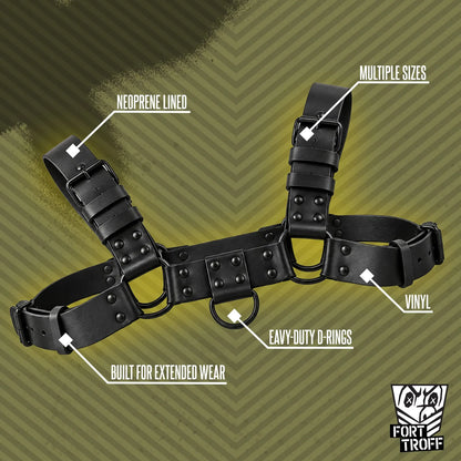 Blackout Bulldog Chest Harness