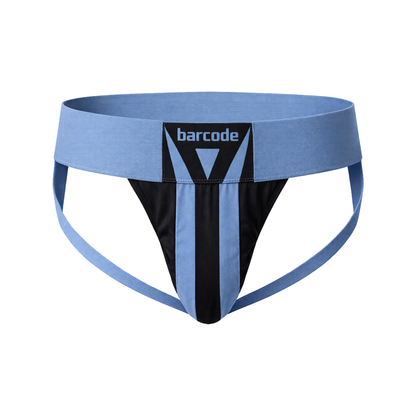 Barcode Berlin Jockstrap Zuri Bluebeige/Black