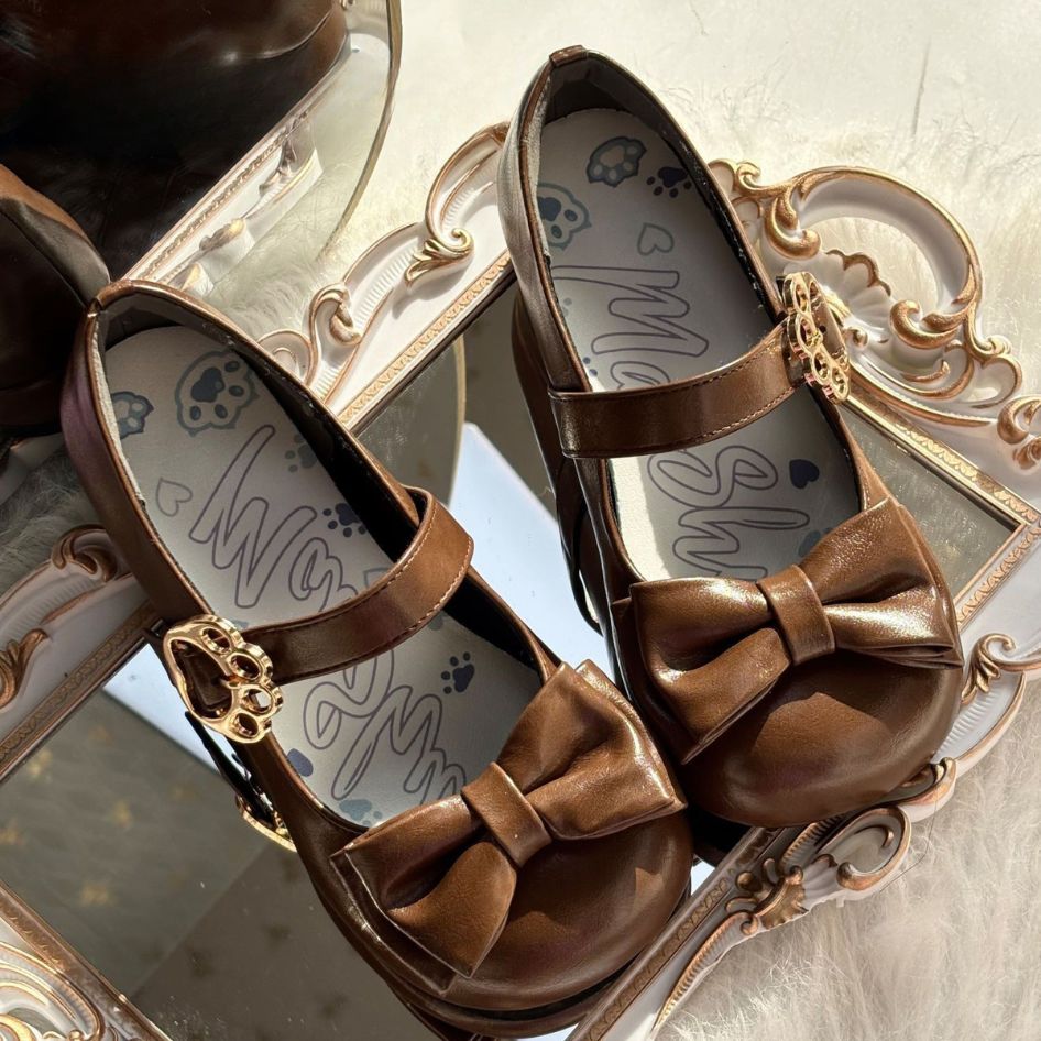 Bow Mary Jane Flats