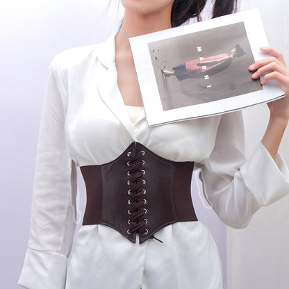 Elastic Cinch Waist Belt