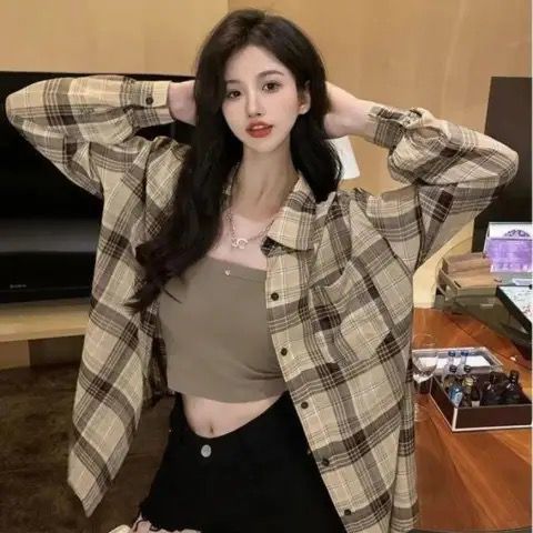 Plaid ButtonUp Shirt