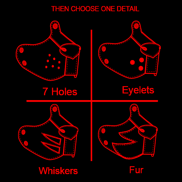 Build Your Own MR.S Neoprene K9 Hood - The Pup Play Hub