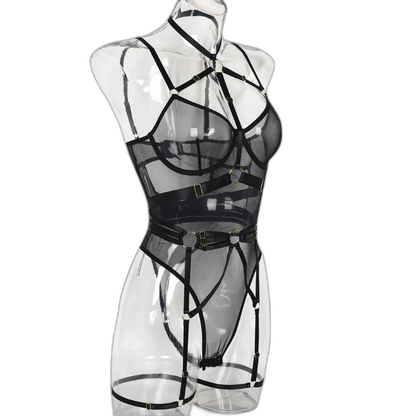 Laced in Lust Roleplay Harness Set