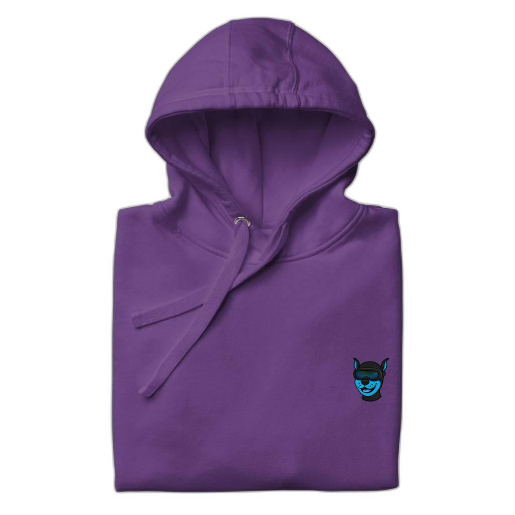 Pup Play Hub Hoodie Aqua