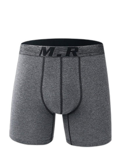 4 Pack Anti-Chafing High Elasticity Sports Boxer Briefs