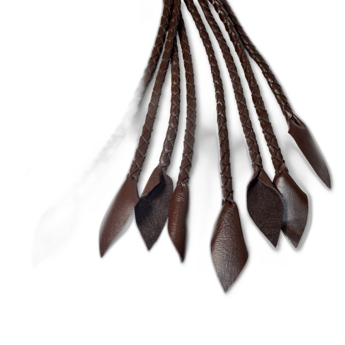 Prowler RED Brown Leather Flogger