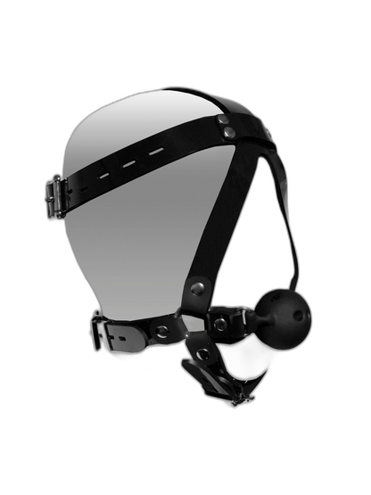 Silicone Harness Ball Gag