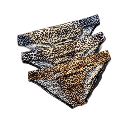 Wild Thoughts Fierce Leopard Men’s Briefs