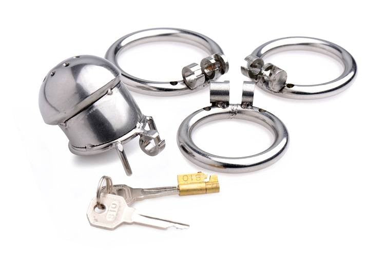 Exile Deluxe Locking Stainless Steel Confinement Cage